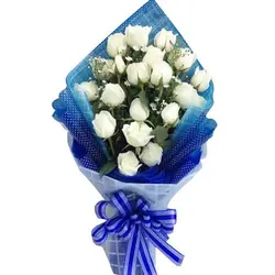 send white  rose to laguna
