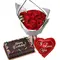 12 Red Roses Bouquet,Balloon with Cake Send to Philippines